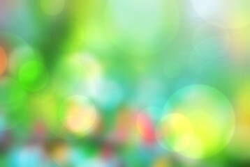 Wall Mural - Green abstract background blur,holiday wallpaper