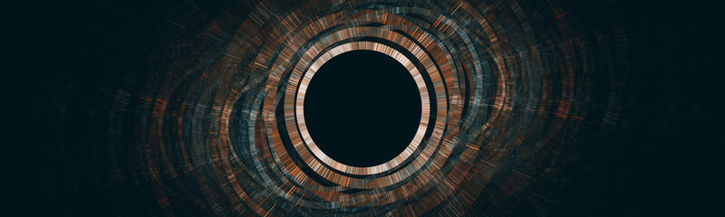 Abstract background with circles