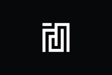 MD Logo Letter Design On Luxury Background. DM Logo Monogram Initials Letter Concept. MD Icon Logo Design. DM Elegant And Professional Letter Icon Design On Black Background. M D DM MD