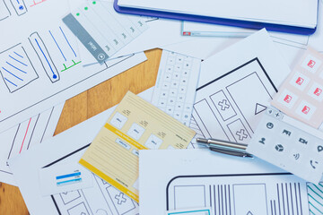 Web designer, creative planning, application development, user experience concept outline.