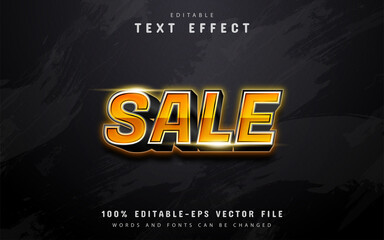 Poster - Sale text effect