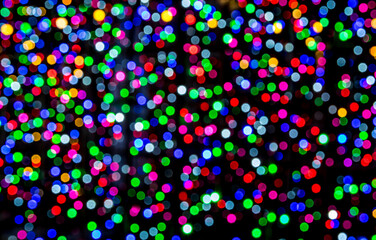 abstract background with bokeh defocused, colorful background