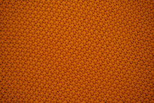 Orange Knitted Pattern Texture Background
