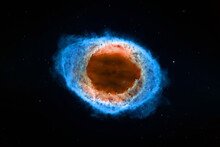Ring Nebula, Supernova Core Pulsar Neutron Star
