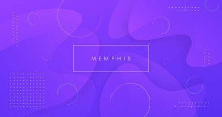 Poster - Abstract background with fluid shapes vector design. Minimal poster. Futuristic backdrop. Dynamic 3d composition for Banner, Landing Page, Web, Cover, Brochure.