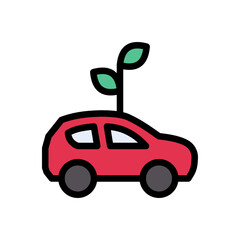 Sticker - biofuel car