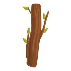 Poster - Forest tree icon. Cartoon of forest tree vector icon for web design isolated on white background