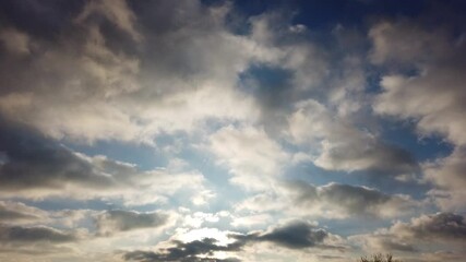 Poster - ciel nuage environnement climat planete intemperie