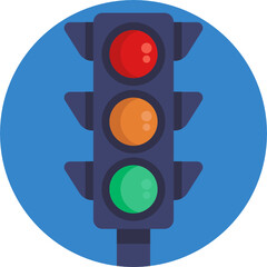 Traffic light icon