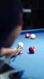 Fototapeta  - billiard balls on a table