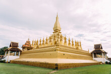 Golden Pha That Luang Temple, Vientiane, Laos