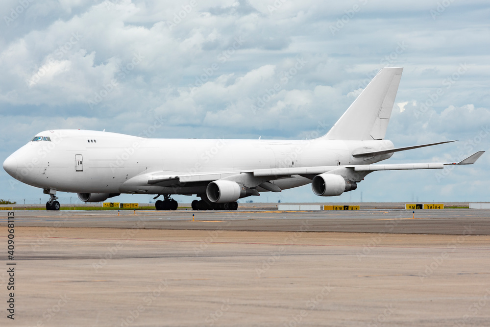 B747-400 エル・アル航空 Aviationtag シルバーとホワイト