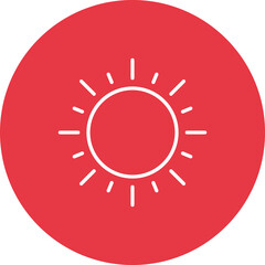 Sticker - Sun Icon