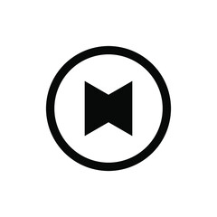 Poster - play icon in a flat, isolated and trendy style. Play icon background for your website design logo, app, UI. Vector icon illustration, EPS10.