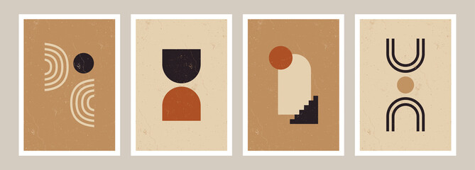 Poster - Abstract Geometric Art Prints Collection