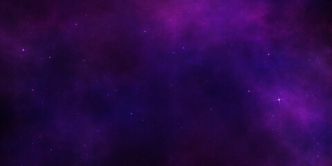 hdri panoramic space galaxy nebula map. space background with nebula and stars, equirectangular proj