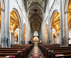 Wall Mural - Inside St Mary Redcliffe church