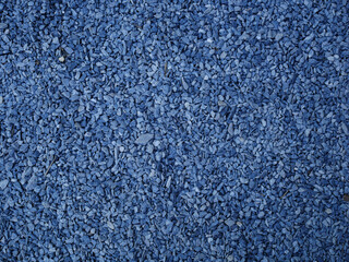 Wall Mural - Crushed gravel as background or texture. Background of granite gravel