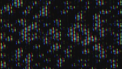 Macro shot of TV LCD matrix