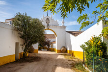 Big Entrance To One Of Traditional Farms In Alentejo, Portugal