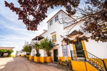 Sticker - Typical Portuguese rich house in Alentejo, Portugal