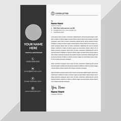 Beautiful CV / Resume template - elegant stylish design, Minimal Clean CV/resume template. Minimalist vector template. Modern in blue style. Curriculum vitae design.