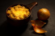 Onion soup baked with cheese as a appetizer