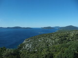 Fototapeta Na ścianę - View  towards the Kornaten Islands, Croatia
