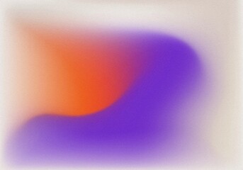 Wall Mural - retro gradient background with grain texture
