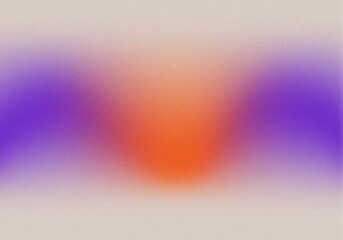 Wall Mural - retro gradient background with grain texture