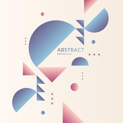 Poster - Modern background with abstract elements and dynamic shapes. Vector illustration.
