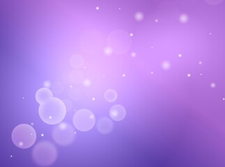 Poster - Purple abstract texture background with white bokeh lights. blurred beautiful shiny. use for wallpaper backdrop wedding card valentines and your product.