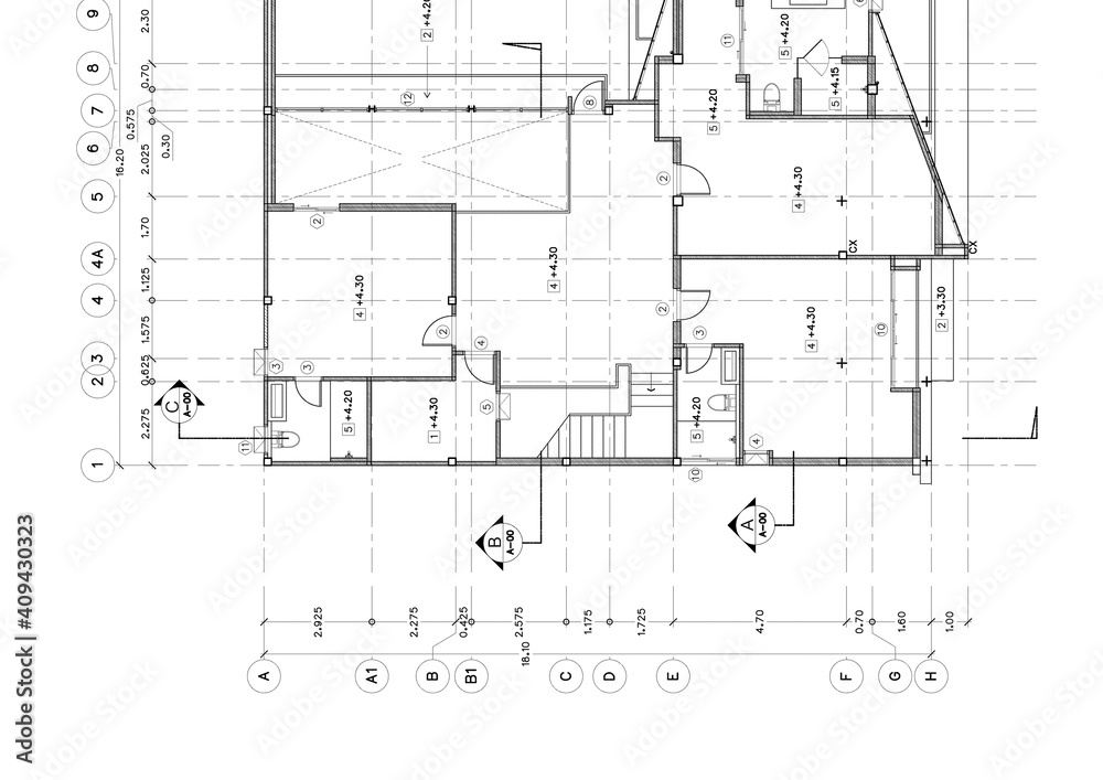 Write a blueprint architecture for building.