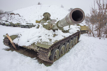  Wounded Russian tank