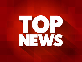 Poster - top news text quote, concept background