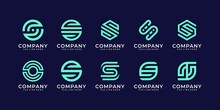 Collection Of Letter S Logo Design Bundle Inspiration