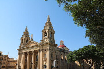 Knisja ta 'San Publiju in Floriana Valletta, Malta