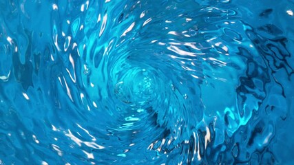Fototapete - Super slow motion of rotating water in twister shape. Filmed on high speed cinema camera, 1000 fps.