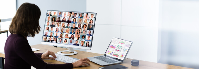 Poster - Elearning Business Online Video Conference