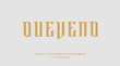 Gold luxury gothic font, suitable for logo, logotype, monogram, flyer, poster