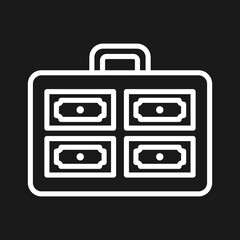 Sticker - Money Case Icon