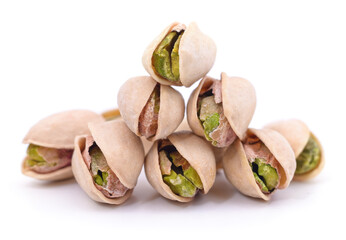 Sticker - Bunch of pistachios in shell.