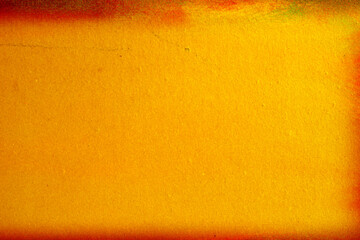 Wall Mural - orange und gelber Hintergrund, handgemalt mit Wasserfarben - warmer sonniger Grundton