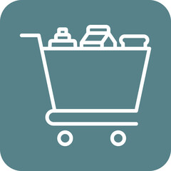 Sticker - Full Cart Icon