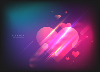 Technology background color vector for web and design