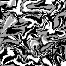 Abstract Black White Liquid Marble Background, Modern Texture. Vector Illustration.