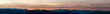 © onyx124 - Panorama of the silhouette of mountains and forest on the background of sunset