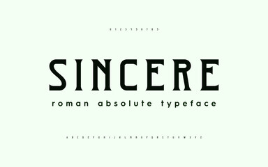 Poster - lettering fashion designs. modern alphabet fonts. technology typography futuristic uppercase. vector