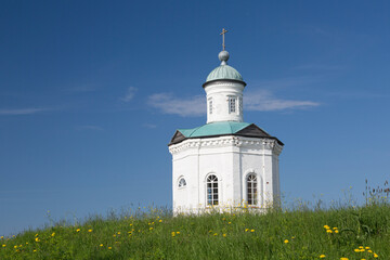 Wall Mural - Chapel on the shore of the White Sea, Solovetsky Monastery, Russia