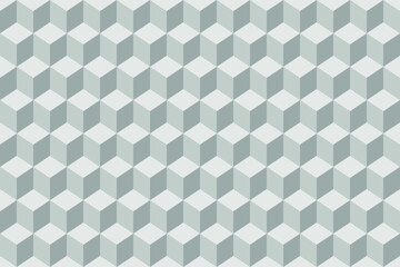 Poster - Abstract color vector background consisting of cubes and blocks. Seamless illustration with squares and hexagons.